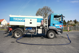 Trinkwasser LKW des Wasserzweckverband Freiberg